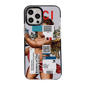European style wallpaper anti shock tpu phone case iphone13 case