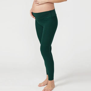 Material de bambú de embarazada ropa de maternidad embarazada Pantalones mujer embarazo legging ropa deportiva - Product Image 3