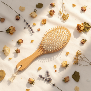 Cepillo de Pelo Plegable de Bambú Natural <span class=keywords><strong>para</strong></span> Suavizar y <span class=keywords><strong>Mejorar</strong></span> <span class=keywords><strong>la</strong></span> Textura del Cabello, Masaje Relajante <span class=keywords><strong>para</strong></span> el Alivio de <span class=keywords><strong>la</strong></span> Caspa, <span class=keywords><strong>para</strong></span> Todo Tipo de Cabello - Product Image 1