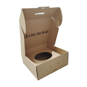 Lớn Rộng Brim Fedora Hat Hộp Bao Bì Biểu Tượng Tùy Chỉnh In Ấn Cao Bồi Hat Hộp Fedora Hat Hộp - Product Image 2