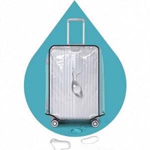Funda Protectora para Equipaje de PVC Transparente de 20 Pulgadas, Personalizada al por Mayor - Product Image 2