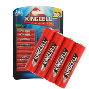 Kingcell World-Leading Dual-Sealing Tech Energy-Max Technology Lr03 Aaa 1.5V Alkaline Dry Primary Battery
