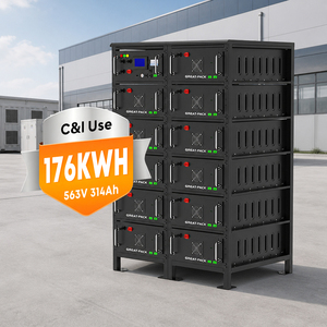 Système de stockage d'énergie industriel et commercial monté sur rack, empilable, 512V 768V 314Ah 160kWh 241kWh, pack lithium-ion solaire - Product Image 1