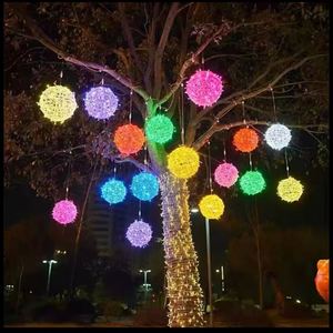 Gigante Popular al aire libre 3D bola luces de Navidad al aire libre impermeable motivo luz Led - Product Image 3