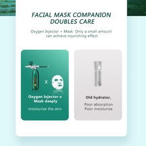 Pistola de Inyección de Oxígeno Portátil, Pistola Eléctrica de Pulverización Facial, Rociador de Agua y Oxígeno para Spa Facial - Product Image 6