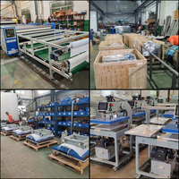 Mesin Press Panas Pneumatik Allprint Bersertifikat 2 Stasiun 40x60cm untuk Produksi Massal Kaos Kain