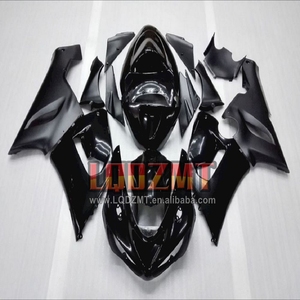 Cuerpo de inyección para <span class=keywords><strong>KAWASAKI</strong></span> NINJA azul negro ZX636 2000 600CC ZX6R 05 06 40No.<span class=keywords><strong>4</strong></span> ZX600 <span class=keywords><strong>ZX</strong></span> 6R 636 6 <span class=keywords><strong>R</strong></span> 1: 2005 2006 Carenado - Product Image 2