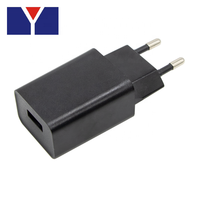 Adaptateur secteur AC/DC neuf, 5V/2A, prise USB-A, chargeur 5W/10W, petite taille, pour PC, téléphones mobiles, produits électroniques