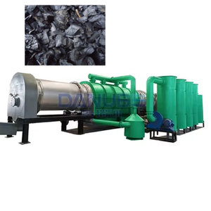 Factory Price Coconut <b>Shell</b> Wood Charcoal Making Machine Biomass Automatic Carbonization Furnace - Product Image 1