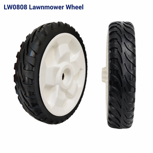 Roue de tondeuse à gazon à entraînement avant LW0808 de 8 pouces, 119-0311, remplacement pour Toro 137-4832 115-2878 Stens 205-360, tondeuse à pousser, pneu à denture en PVC - Product Image 1