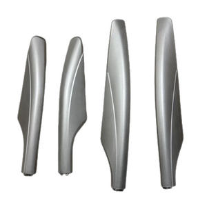 Couverture de barre de toit pour Nissan Patrol Y62 737mm, accessoire de montage sur toit argenté - Product Image 2