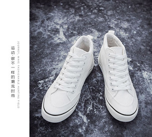 Zapatos de Lona de Media Pantorrilla para Hombre, Estilo 2026, Color Negro, Zapatos de Verano para Hombre, Zapatos de Lona Transpirables, Zapatos Casuales de Moda - Product Image 4