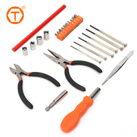Ensemble d'outils à main multifonctionnels personnalisés pour la réparation générale des ménages au Japon, kit de boîte d'outils de bricolage