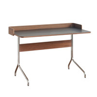 Bureau multifonctionnel en bois massif de style vintage du milieu du siècle, table d'ordinateur pour la maison, bureau d'étude pour étudiants, petit bureau de travail