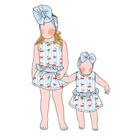 Ensemble de haute qualité pour bébé fille, nouveau, haut sans manches et short, ensemble deux pièces d'été