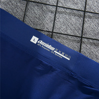 Sous-vêtements boxer pour homme, confortables, élastiques, respirants, à angle plat, poche convexe, sans couture, respirants, en maille de soie de lait