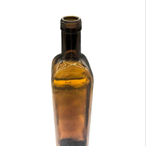 Aangepaste 500 Ml 750Ml 1000Ml Donkere Olijfolie Glazen Fles Lege Vierkante Wijnglazen Flessen Met Dop - Product Image 6