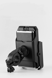 Portable 4000mAh 2-en-1 Anti-Shake Support pour téléphone portable Vélo Moto Centrale électrique Support pour téléphone portable extérieur avec batterie externe - Product Image 5