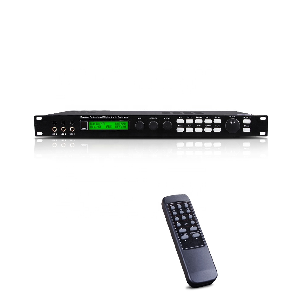 Professional Karaoke Pre-Effects DSP Audio Processor X5