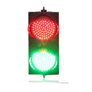 Semáforo Inteligente LED de 100mm 200mm 300mm DC12V IP65 para Seguridad Vial, Cruce de Carreteras, Rojo y Verde - Product Image 6