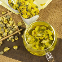 Thé parfumé au chrysanthème du Vietnam, pétales entiers, fleurs séchées en vrac, bourgeons de fleurs séchées, mélange de boissons premium