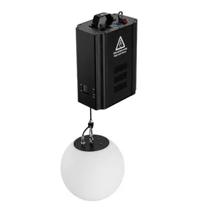 Ava DMX artnet RGB LED winch ball sphere 3D magic ball decoration LED lifting ball LED kinetic light