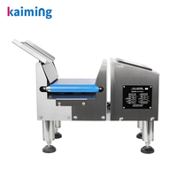 Máquina de control de peso en línea de una etapa con clasificación izquierda/derecha para alimentos, cartones, botellas, latas, film y papel