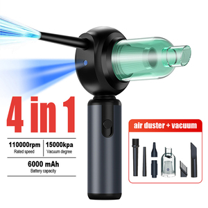 4-in-1 with Light Rechargeable Brushless Cordless Handheld Vacuum Cleaner Air DusterHigh Speed Air Electronics Car Detailing - Product Image 1