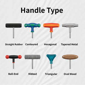 Chaves Allen com Cabo em T OEM por Atacado, Conjunto de Chaves Allen com Cabo em T Duráveis com Comprimento Personalizado para Uso Industrial - Product Image 2