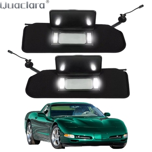 Pare-soleil de voiture pour Chevrolet Corvette C5 1997-2004 NEUF avec miroir de courtoisie, paire 10442033 10442034 - Product Image 1
