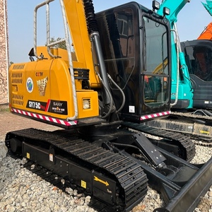 รถขุดขนาดเล็ก SANY SY75C มือสอง สภาพดี น้ำหนัก 7.5 ตัน แบบตีนตะขาบ สำหรับงานก่อสร้าง - Product Image 3