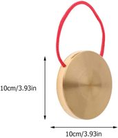 Children Educational Percussion Chinese Cooper Brass Gong Musical Instrument for Sale