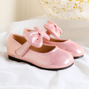 Zapatos de Niña Pequeños, Otoño, Nueva Moda, con Lazo, Suela Suave, Cómodos, Estilo Princesa - Product Image 3