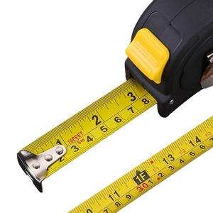 Metro <span class=keywords><strong>a</strong></span> <span class=keywords><strong>Nastro</strong></span> Telescopico Automatico in Acciaio Nero e Giallo, 3-10m, Rinforzato, Resistente all'Usura, Antiurto, Rivestito in Plastica - Product Image 3