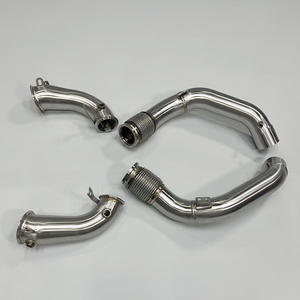 Tuberías de escape rectas reductoras para <span class=keywords><strong>BMW</strong></span> <span class=keywords><strong>M5</strong></span> F90, Downpipe para <span class=keywords><strong>BMW</strong></span> <span class=keywords><strong>M5</strong></span> F90, Tubos de escape F90 <span class=keywords><strong>M5</strong></span> para <span class=keywords><strong>BMW</strong></span> F90 <span class=keywords><strong>M5</strong></span> S63B44B 4.4T 2018-2021 - Product Image 3