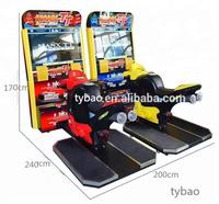 Grosir mesin Game balap Video dioperasikan koin Moto GP Simulator mesin Game Arcade untuk penjualan