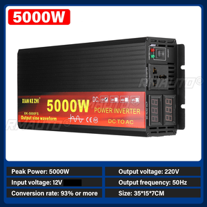 Pure Sine Wave Inverter DC 12V 220V AC 24V to 110V Power 2000W 3000W 4000W 5000W Car Inverter <b>Voltage</b> <b>Converter</b> With LED Display - Product Image 1