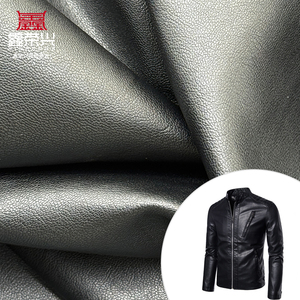 Bon marché Prix Élastique PVC Peau de Mouton Faux <span class=keywords><strong>Cuir</strong></span> Imperméable <span class=keywords><strong>Cuir</strong></span> Synthétique pour Vêtement Vêtements Pantalons Stretch Blackout Mèche - Product Image 1