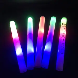 Tùy Chỉnh Led Light Stick Biểu Tượng Tùy Chỉnh Nhấp Nháy Led Glow Foam Sticks Đảng Với Logo Cho Đám Cưới Sinh Nhật Lễ Hội Đảng Concert