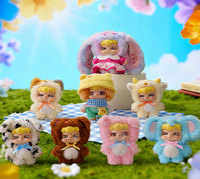 Boîte mystère de jouets en peluche en vinyle, boîtes mystère de jouets en peluche en vinyle, accessoires de jouets en peluche en vinyle, mini mascottes d'animaux mignons, poupées en gros