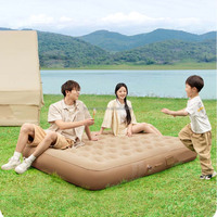 Matelas gonflable double avec pompe intégrée lit gonflable entièrement automatique