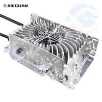 Chargeur de batterie au lithium Xie Guan personnalisé IP67 étanche 12V-48V 1500W pour chariot de golf Technologie Lifepo4 Certifié CE ROHS FCC