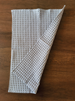Essuie-tout de cuisine 100 % coton gaufré à carreaux, multi-usages, ultra-absorbant, antimicrobien, séchage rapide, écologique