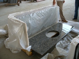 Pietra di granito naturale <span class=keywords><strong>cucina</strong></span> controsoffitti bagno isola vanità <span class=keywords><strong>parete</strong></span> esterna lastre di pietra <span class=keywords><strong>tavolo</strong></span> <span class=keywords><strong>con</strong></span> zoccolo superiore di stoccaggio - Product Image 3