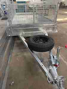 Remorque galvanisée en cage 9x5 avec essieu tandem 2000kg évalué - Product Image 2
