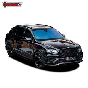 Kit carrosserie V8S Speed Style en fibre de carbone sèche de haute qualité pour Bentley Bentayga : Lame avant, jupes latérales, diffuseur arrière, kit aileron arrière - Product Image 2