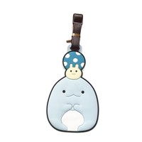 Étiquette de bagage en caoutchouc souple 3D personnalisée, mignonne et de forme spéciale, en PVC, pour la promotion ou comme cadeau, étiquette de bagage en caoutchouc PVC