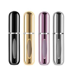 Nước Hoa Phun Chai 5Ml Du Lịch Túi Parfum Quà Tặng Tái Sử Dụng Rỗng Mini Dưới Refillable Nhôm Atomizer - Product Image 1
