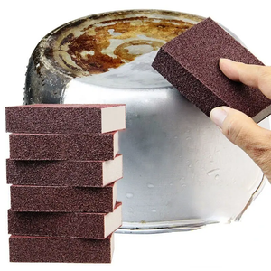 Meulage élastique de prix spécial de haute qualité, bloc de sable d'éponge de nettoyage de cuisine résistant à l'eau et à l'<span class=keywords><strong>huile</strong></span> - Product Image 1