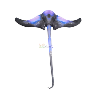 Marioneta Inflable de <span class=keywords><strong>Pez</strong></span> Diablo, Marioneta de <span class=keywords><strong>Pez</strong></span> <span class=keywords><strong>Murciélago</strong></span>, Decoración Marina Inflable para Eventos y Desfiles - Product Image 5